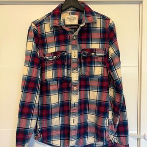A&F 2021 Winter Seasons flannel shirt